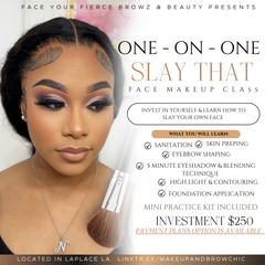 One On One Private Makeup Class