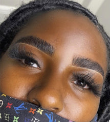 Hybrid Henna Brows  & Cluster Lashes Combo