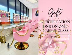Gift Card For Makeup Class (1 on 1)